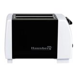 Prajitor de paine Hausberg HB-150NG, 750 W, 2 felii, Grad de rumenire variabil, Negru